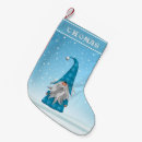 Search for gnome christmas stockings Snow