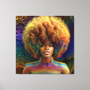 Search for rainbow canvas prints Girl
