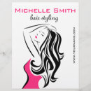 Search for fashionable flyers Hairdresser