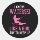Search for waterskiers stickers Fresh powder