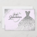 Search for purple silver quinceanera invitations 15th birthday