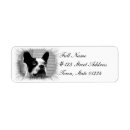 Search for boston terrier return address labels Canine