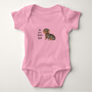 Search for dachshund baby bodysuits Weiner dog
