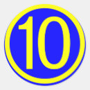 Search for a 10 stickers Blue