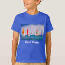 Search for sailboat kids tshirts Blue