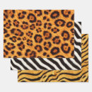 Search for faux fur wrapping paper Leopard