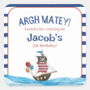 Search for matey stickers Pirate birthday party