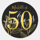 Search for fab 50 stickers Black and gold
