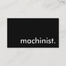 Search for machinist business cards Maintenance