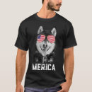 Search for siberian husky tshirts Flag
