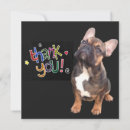 Search for puppy party thank you cards French bulldog