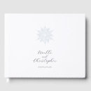 Search for winter wonderland guest books Snowflake