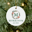 Search for holly christmas tree decorations First christmas married