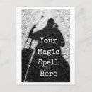 Search for magic spell postcards Magical