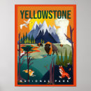 Search for yellowstone national park posters Montana