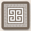 Search for brown and white pattern coasters Geometric