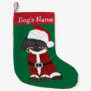 Search for dog lover christmas stockings Santa