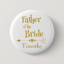 Search for father of the bride badges Typography