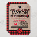 Search for little lumberjack invitations Woodland
