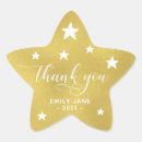 Search for gold foil stars stickers Thank you