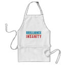 Search for intelligence standard aprons Funny