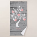 Search for pink heart bath towels Valentine