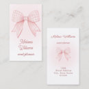 Search for bows business cards Boutique