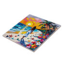 Search for beach scene tiles Palm trees