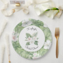Search for tropical paper plates Floral