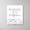 Search for wildflower canvas prints Boho