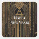 Search for art deco stickers Black