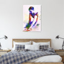Search for pink ballerina canvas prints For her