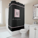Search for rose gold shower curtains Metallic
