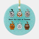 Search for crazy cat lady christmas tree decorations Kitty