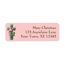 Search for easter cross return address labels Floral