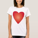 Search for red heart tshirts Illustration
