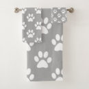 Search for paw print bath towels Cute
