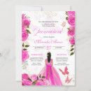 Search for pink butterfly quinceanera invitations Quinceañera