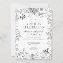 Search for french toile birthday invitations For her