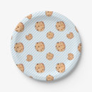 Search for milk and cookies plates Chocolate chip cookies