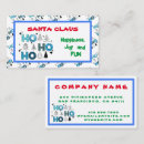 Search for santa business cards Jolly