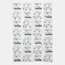 Search for black and white tea towels Retro