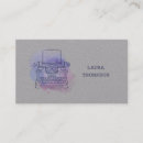 Search for journalist business cards Watercolor