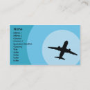 Search for airplane business cards Transportation