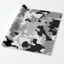 Search for black camo wrapping paper Grey