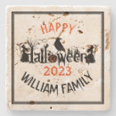 Search for happy halloween coasters Black