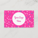 Search for sprinkles business cards Frosting