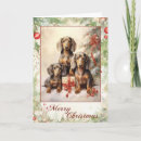 Search for vintage dachshund christmas cards Pet