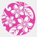Search for pink plumeria stickers Tropical