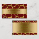Search for giraffe pattern business cards Modern